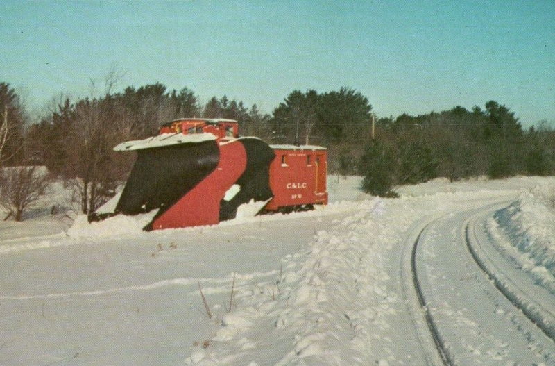 Cadillac and Lake City Rail - Vintage Postcard (newer photo)